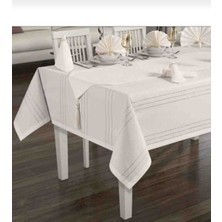 Çapa Home (26 Parça) Leke Tutmaz Spor Çizgili Sofra Takımı