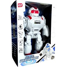 Kiddico Toys Uzaktan Kumandalı Disk Atan Büyük Robot 27115