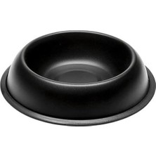 Ferplast Mira 80 Çelik Mama Kabı - Siyah (2,5lt)