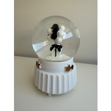 Bumelo Hediye Paketi Balonlar Büyük Boy Işıklı,müzikli Püskürtmeli Kar Küresi