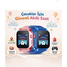 TCL Çocuk Akıllı Saati İkili Paket - Mavi ve Pembe Renkli Görüntülü Konuşma Özellikli