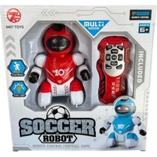 Kiddico Toys Uzaktan Kumandalı Futbolcu Robot Sesli ve Işıklı