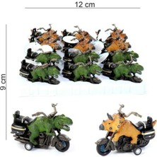 Kiddico Toys Sürtmeli Dinazorlu Motorsiklet