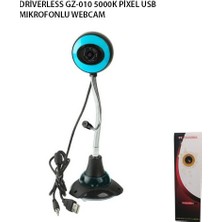 Marmara Qumasch Driverless GZ-010 5000K Pixel USB Mıkrofonlu Webcam