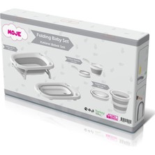 AyrStore Katlanır Küvet Seti Gri