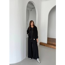 Fonna Fashion Bayan Takım ESF-1034-SİYAH