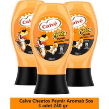 Calve Cheetos Peynir Aromalı Sos 240 gr x 3 Adet