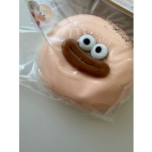 Bumelo Cookie Halley Surat Squishy-Sukuşi Stres Topu Sarı