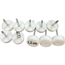 Dua Giyim Çivili Poligrit Beyaz 20 Adet