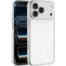 iPhone 17 Pro Max Kılıf  M-Safe Şarj Özellikli Kamera Korumalı Spark Kapak