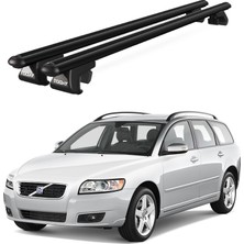 Today Auto Volvo V50 Sw (2004-2013) Uyumlu Siyah Ara Atkı Port Bagaj Tavan Barı