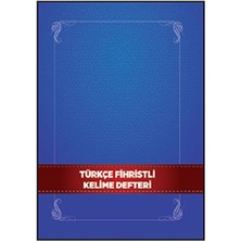 Türkçe Fihristli Kelime Defteri