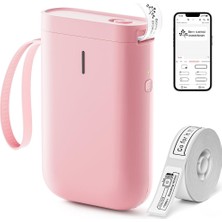 Zemira Home Nıımbot D11 Pembe Termal Taşınabilir Bluetooth Etiket Yazıcısı