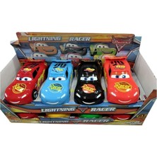 Kiddico Toys 1:12 8'li Sürtmeli Racer Araba Stantlı