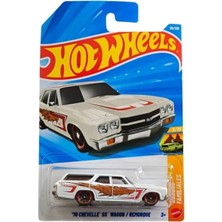 Hot Wheels Tekli Arabalar 70 Chevelle Ss Wagon / Remorque (Kısa Kart) JJJ70