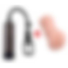 Pretty Love King Box Süper Vakum 20 cm Penis Pompası + Vajina Mastürbatör