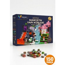 Vireon Manyetik Yapı Küpleri - Eğitici ve Zeka Geliştirici 3D Mıknatıslı Yapı Blokları