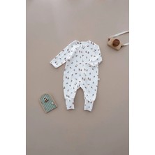 Oh la la Koala For Little Ones Armut Baskılı Calmy Serisi Fermuarlı Tulum