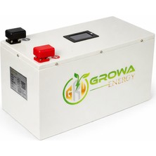 Growa Energy 12.8V 200AH  Lityum Akü LiFePO4 Solar Karavan Tekne