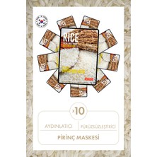 Dermal Aydınlatıcı Pirinç Maskesi 25 gr 10  Adet