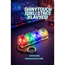 ShinyTouch Işıklı Stres Giderici Klavye Anahtarlık.