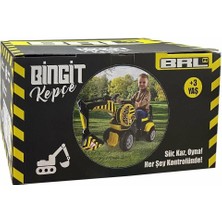 Kiddico Toys Pedalsız Bin Git Inşaat Aracı Kepçe