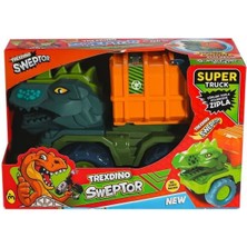 Kiddico Toys Sweptor Dino Çöp Kamyonu