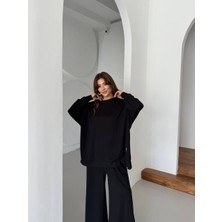 Fonna Fashion Bayan Takım ESF-1033-SİYAH