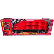 Kiddico Toys Yarış Pistli Mcqueen Tır