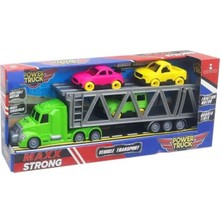 Kiddico Toys Araç Taşıyıcı Tır Sürtmeli Araç Araç Uzunluk: 38 cm