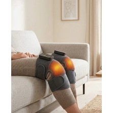 Hsc Bilişim Kablosuz Isıtmalı Diz Omuz Masaj Titreşimli Eklem Masaj Bandı 2li Set