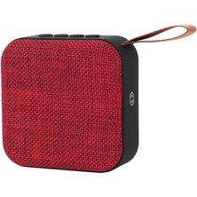 Zemira Home Frisby FS-180BT-R Kırımızı Bluetooth Hoparlör(Aux-Tf-Usb)