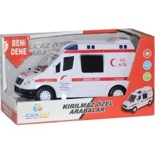 Kiddico Toys CNL-9999 Işıklı Sesli Pilli Ambulans