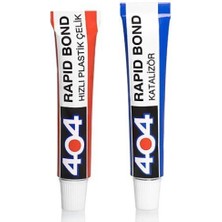 404 Rapid Epoksi Plastik Çelik Yapıştırıcı 16 gr