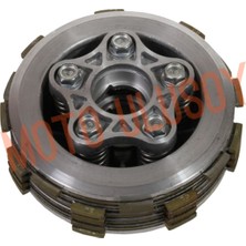 Moto Ulusoy Debriyaj Göbeği Komple 5 Yıldız 5 Balatalı Mondıal Agk 125 Cg 125 Uag