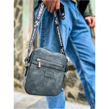 Marmara Qumasch CH102 - Stealht Kare Erkek Çanta Antrasıt