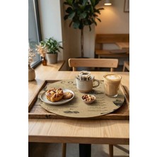 Akal Batu NO18 36'lı Yuvarlak Gıda Servis ve Sunum Kağıdı