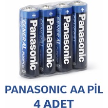 Dukkanıum Pana Aa Kalem Pil Zinc Carbon R6 1.5V General Purpose 4lü 1paket