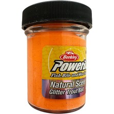 Berkley Power Bait Peynirli Natural Scent Glitter Flr Orange