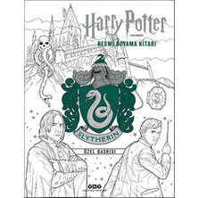 Harry Potter Filmlerinden Resmi Boyama Kitabı – Slytherin Özel Baskısı