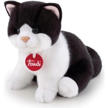 AyrStore Peluş Siyah Beyaz Kedi 20 cm