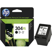 Lazer Ofis Malzemeleri Hp 304XL Siyah Orjinal Kartuş 300 SAYFA deskjet 2620 / 2633 / 3720 / 3762 / envy 5010 / 5030 / 5042
