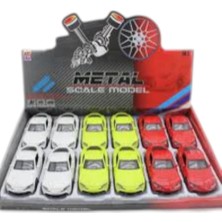 Kiddico Toys 1:64 Çek Bırak Yarış Arabası Metal