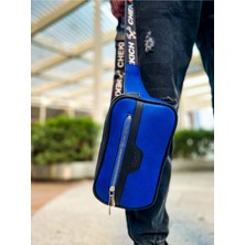 Marmara Qumasch CH101 - Poani Tablet Erkek Çanta Sıyah/mavı