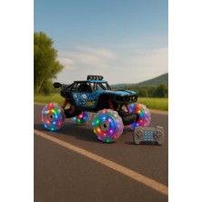 Kiddico Toys 2.4g 1:18 Uzaktan Kumandalı Araba Işıklı Dans Eden Yan Gidebilen