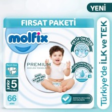 AyrStore Premium Bebek Bezi Ultra Fırsat Paketi 5 Beden 11-18 kg 66 Adet