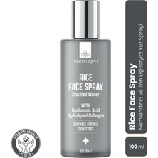Naturagen Pirinç Özlü Yüz Spreyi 100 ml | Aydınlatıcı, Ton Eşitleyici | Hyaluronik Asit, Niasinamid, Panthenol