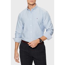 Tommy Hilfiger  Pamuk Regular Fit Gömlek Erkek Gömlek MW0MW35774 0gz