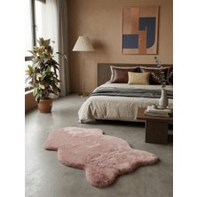 Soft Halı Kaliteli Pudra Yumuşak Post Peluş