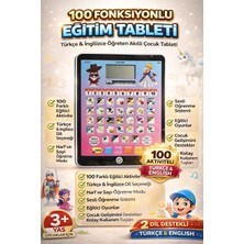 Yıldırım Oyuncak Eğitici 100 Fonksiyonlu Türkçe Ingilizce Çocuk Tableti | Sesli Öğreten Akıllı Tablet